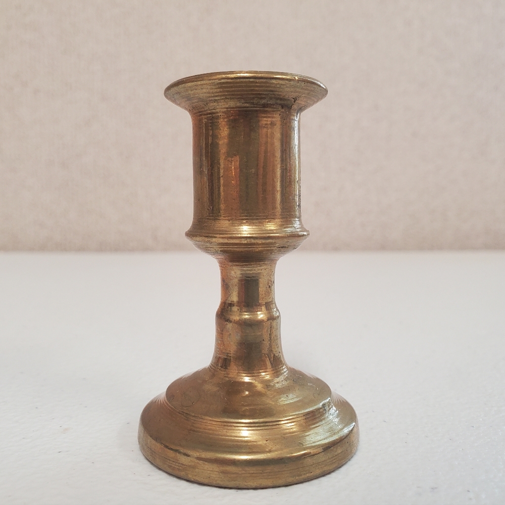 Vintage Italian Brass Candle Stick